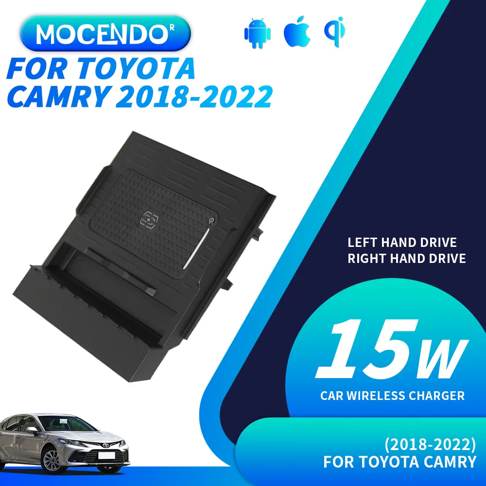 15W Fast Charge Car Wireless Charger Pad Compatible with Toyota Camry 2018-2022 for iOS & Android Vehicles
15W Fast Charge Car Wireless Charger Pad Compatible with Toyota Camry 2018-2022 for iOS & Android Vehicles