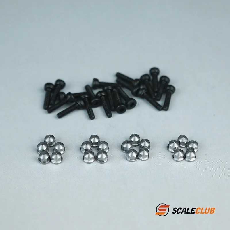 5 Pcs Scaleclub RC Wheel Rim Screws And Nuts 6mm 7mm 8mm Length For Tamiya Lesu 1/14 Tractor Truck Actros Trailer Car Parts
5 Pcs Scaleclub RC Wheel Rim Screws And Nuts 6mm 7mm 8mm Length For Tamiya Lesu 1/14 Tractor Truck Actros Trailer Car Parts