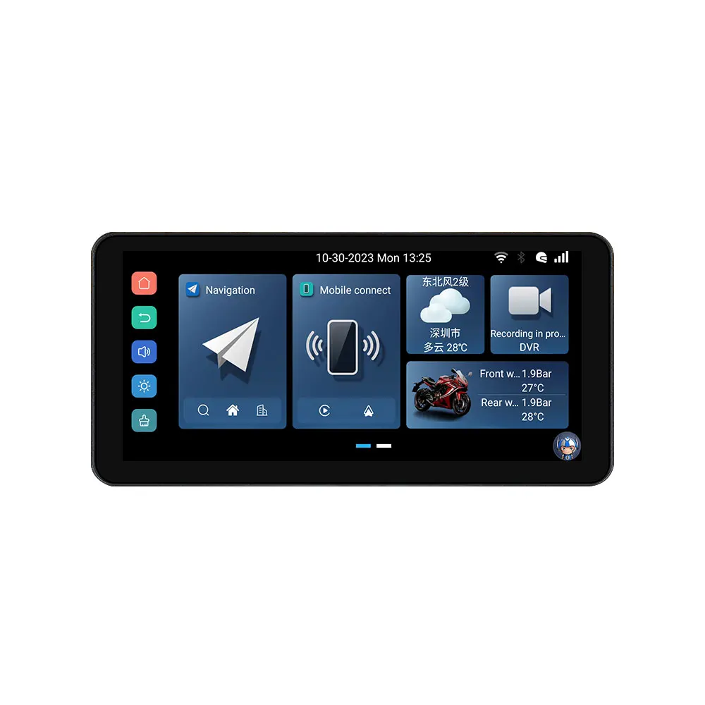 6.3 Inch High-definition Ips Screen 4/64g With Wireless Carplay &Android Auto Touch Function Motorcycle Navigation
6.3 Inch High-definition Ips Screen 4/64g With Wireless Carplay &Android Auto Touch Function Motorcycle Navigation