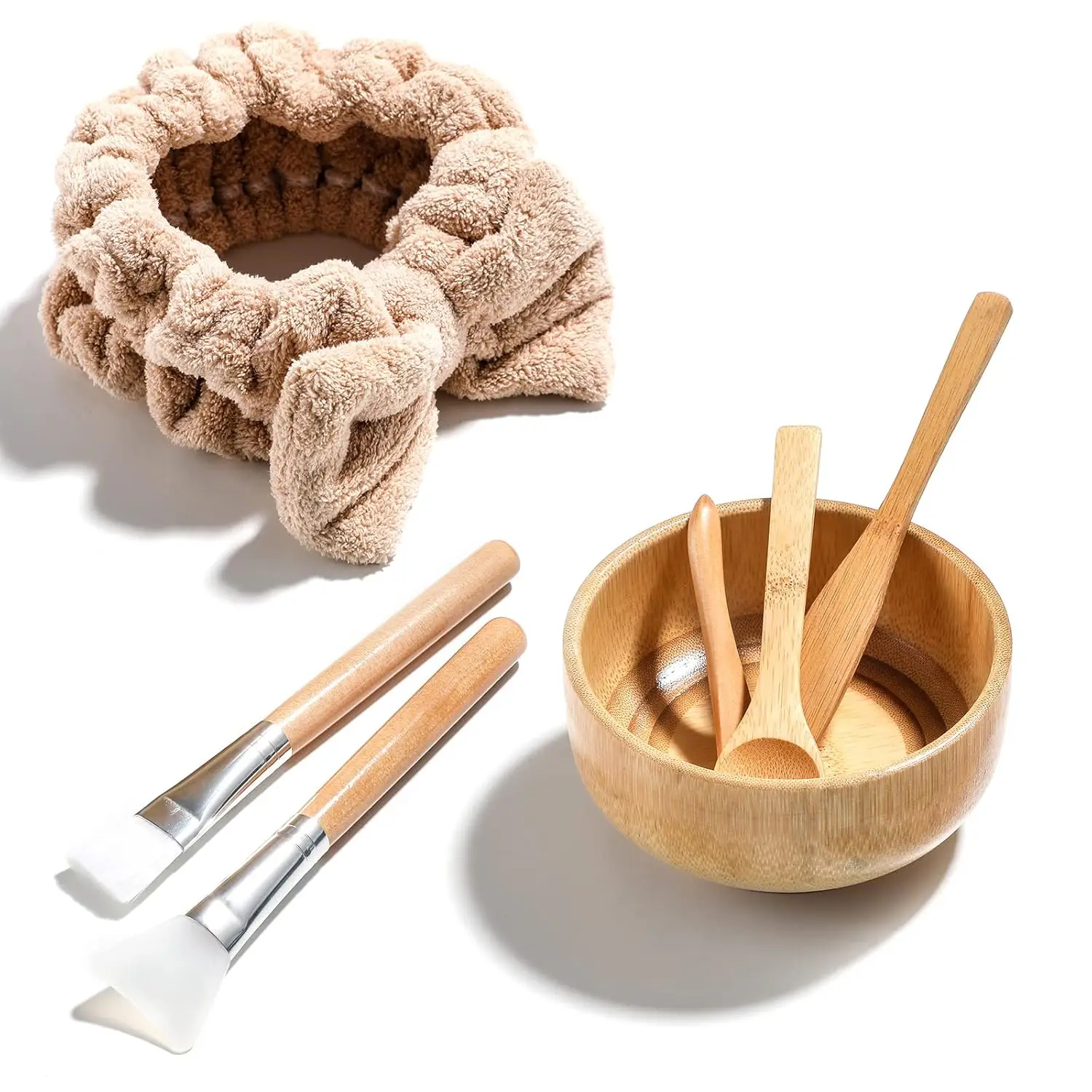 New Facial Mask Bowl Set, New DIY 6Pack DIY Clay Mask Mixing Kit (Brown)
New Facial Mask Bowl Set, New DIY 6Pack DIY Clay Mask Mixing Kit (Brown)