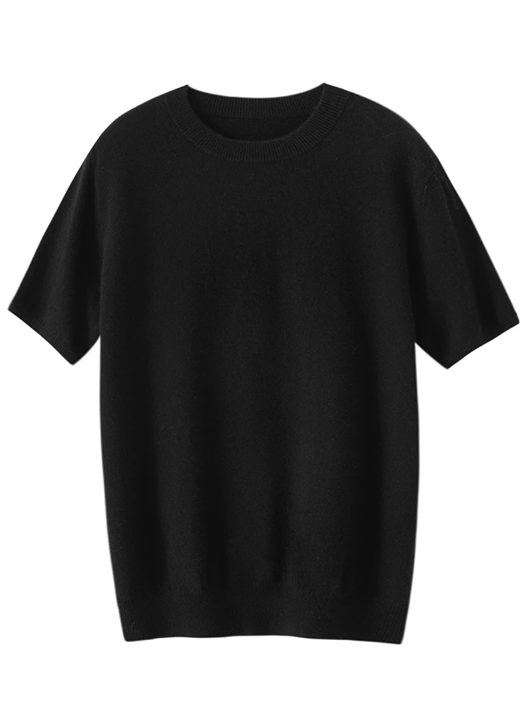 MEETCC Spring Summer O Neck Men 100% Cashmere Pullover Soft Short Sleeve Sweater T shirt Cashmere Knitwear Casual Smart Jumpers
MEETCC Spring Summer O Neck Men 100% Cashmere Pullover Soft Short Sleeve Sweater T shirt Cashmere Knitwear Casual Smart Jumpers