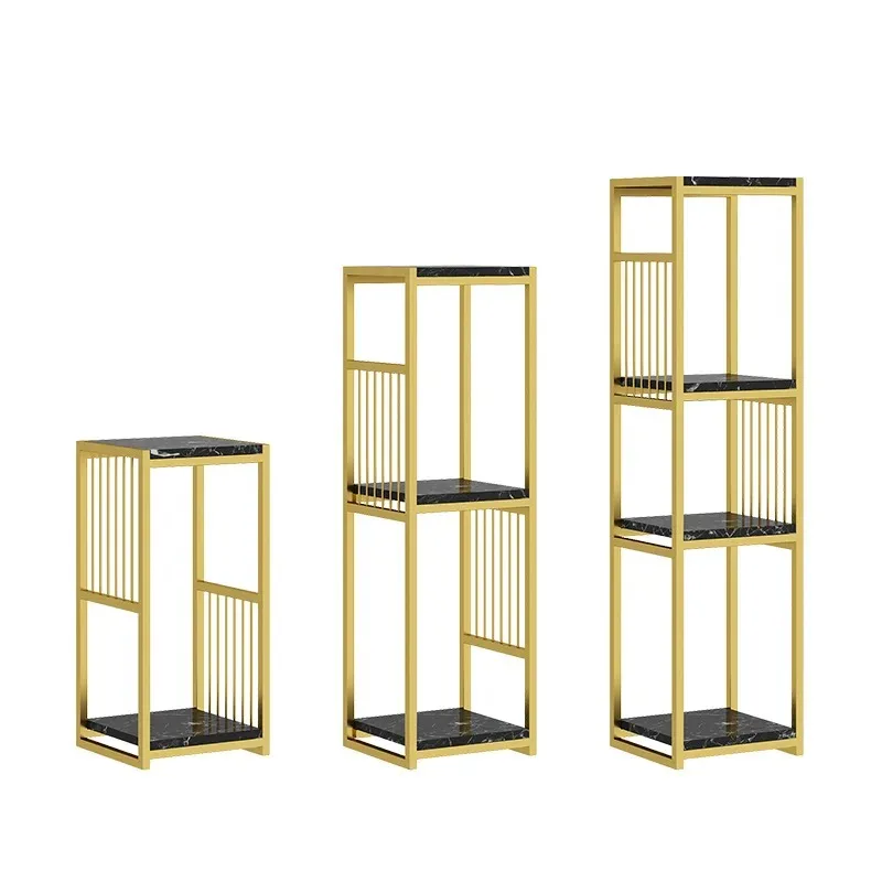 Marble fashion shelf decorative frame, flower stand next to sofa, bedroom wrought iron shelf
Marble fashion shelf decorative frame, flower stand next to sofa, bedroom wrought iron shelf