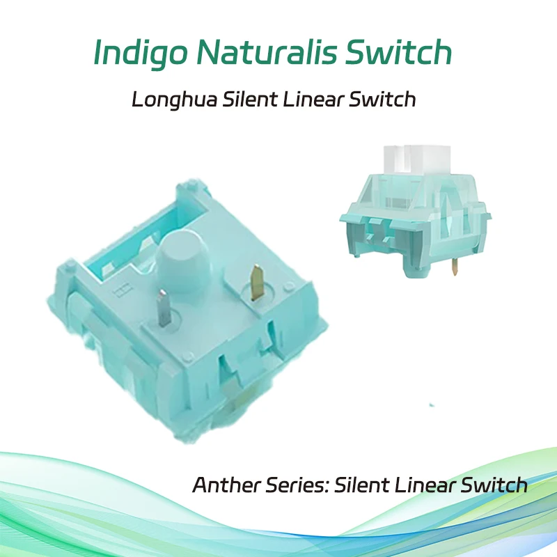 Kailh Longhua Anther Series Indigo Naturalis Silent Linear Switch MX Cost-effective Light-transmitting Office Mechanical Switch
Kailh Longhua Anther Series Indigo Naturalis Silent Linear Switch MX Cost-effective Light-transmitting Office Mechanical Switch