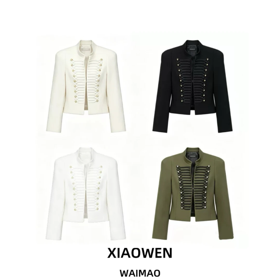 Fashionable ZR Wind Women's Slim Fit Suit Jacket with Shoulder Pads High End Transborder Style Thick Polyester Fabric 2026 Au...
Fashionable ZR Wind Women's Slim Fit Suit Jacket with Shoulder Pads High End Transborder Style Thick Polyester Fabric 2026 Au...