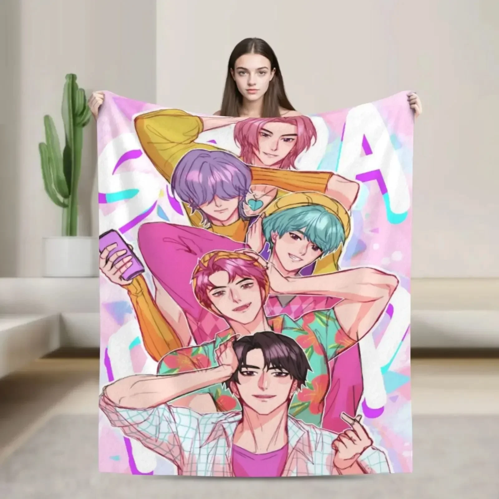 Милое теплое мягкое одеяло для дивана Kpop Demon Hunter, фланелевое одеяло для сна для гостиной, офиса, спальни, дивана с героями мультфильмов, дорожное одеяло Thr
Милое теплое мягкое одеяло для дивана Kpop Demon Hunter, фланелевое одеяло для сна для гостиной, офиса, спальни, дивана с героями мультфильмов, дорожное одеяло Thr