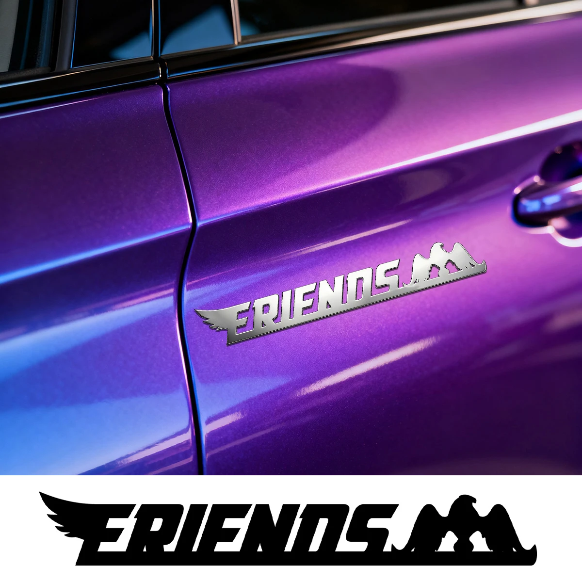 Punk Eagle Trendy Font 3D Metal Car Body Sticker Auto Rear Emblem Badge Decor Personalized Name Holder Logo Jewelry Gifts
Punk Eagle Trendy Font 3D Metal Car Body Sticker Auto Rear Emblem Badge Decor Personalized Name Holder Logo Jewelry Gifts