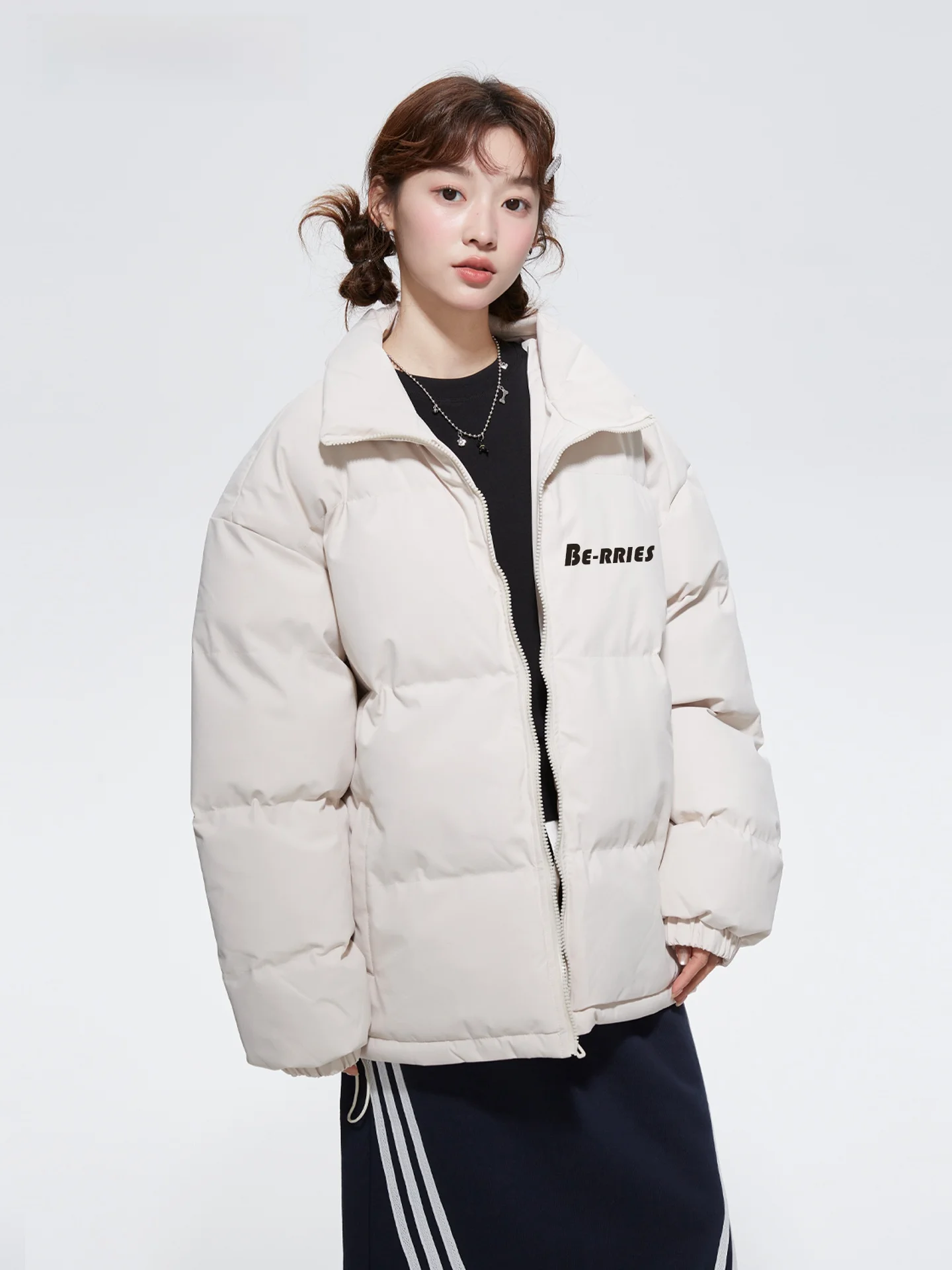 Faionable Cotton Jaet Collar Zipper Long Sve Letter Print ex Stand Collar Spring Autumn Winter Seasonal Wear
Faionable Cotton Jaet Collar Zipper Long Sve Letter Print ex Stand Collar Spring Autumn Winter Seasonal Wear