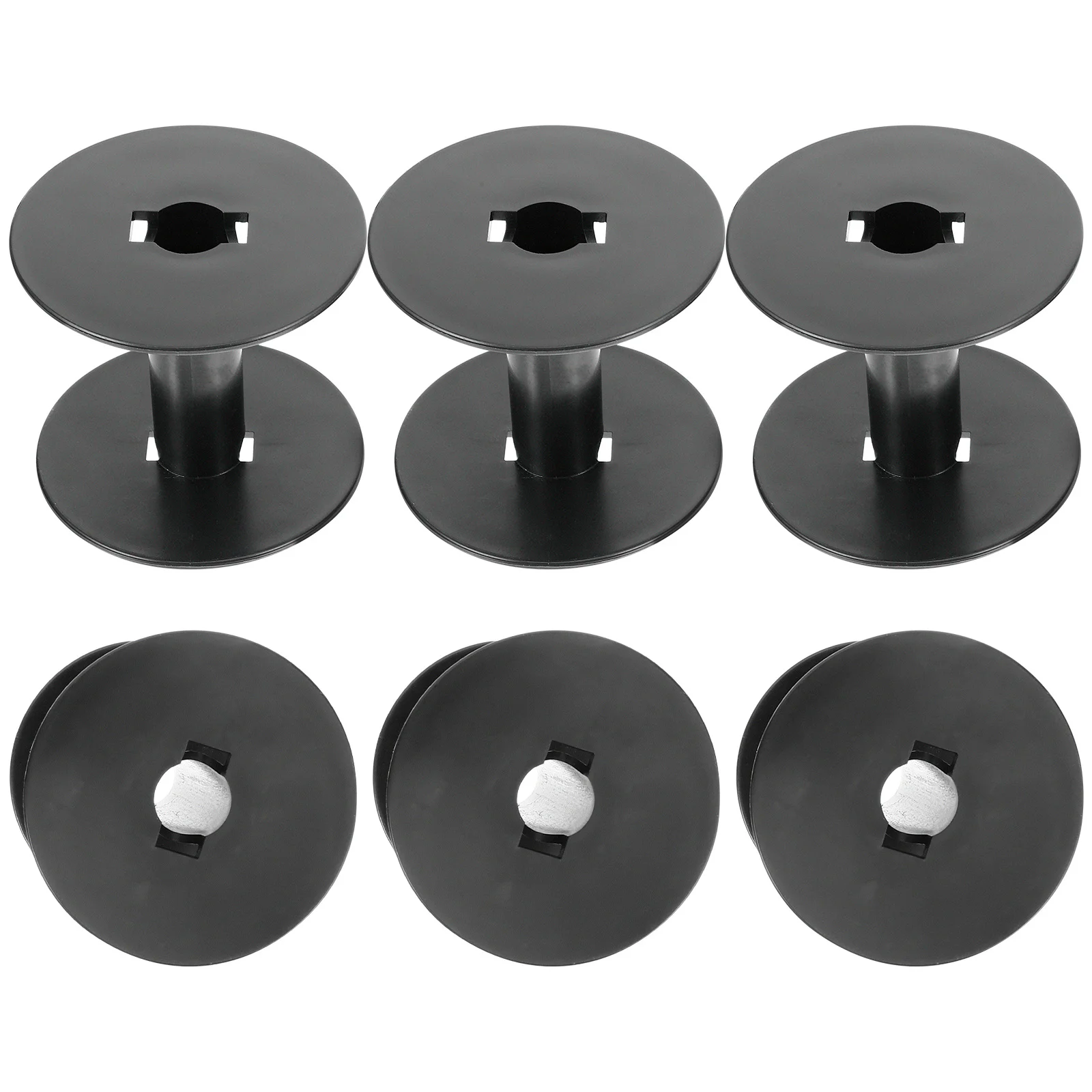 6Pcs Plastic Bobbins Wear-Resistant Compact Sewing Machine Bobbins Portable Thread Accessories Professional Empty Spools
6Pcs Plastic Bobbins Wear-Resistant Compact Sewing Machine Bobbins Portable Thread Accessories Professional Empty Spools