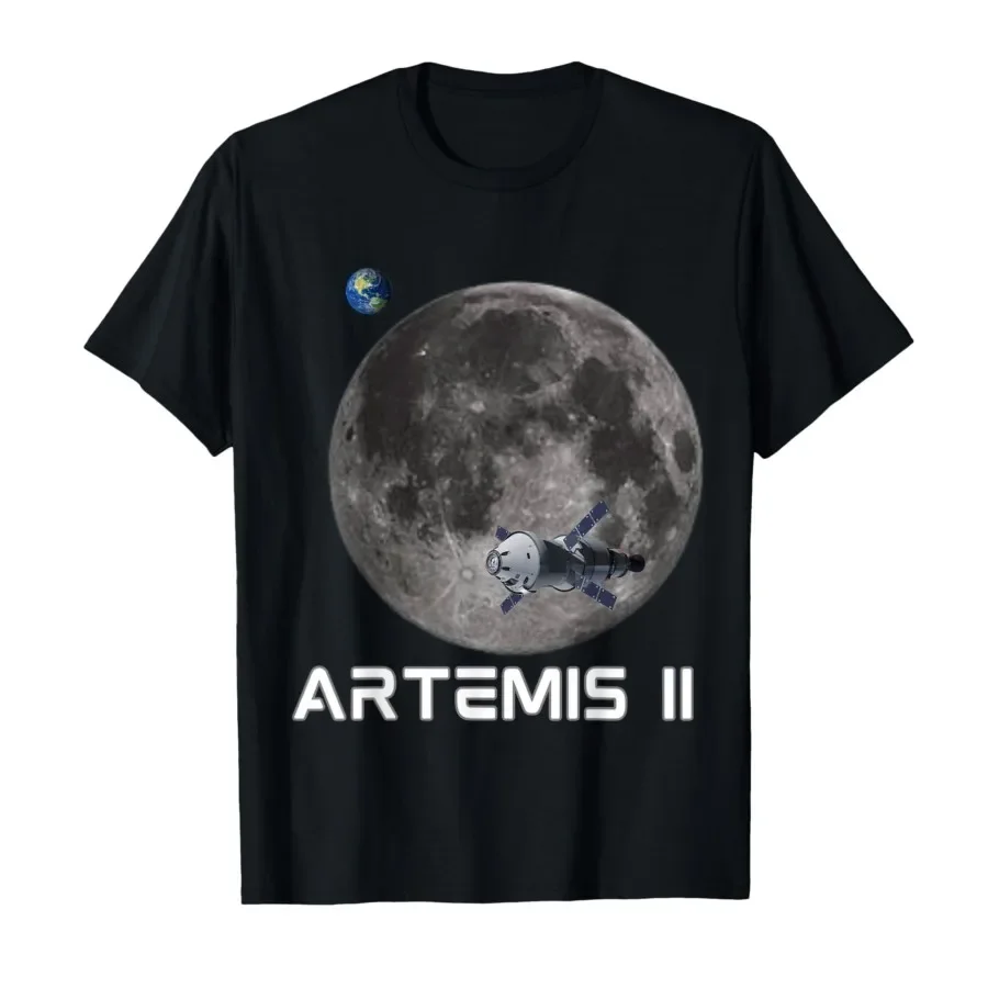Solar System Artemis II Earth Moon Outer Space T-shirt For Men Women 100% Cotton T Shirts Short Sleeve Tops P899
Solar System Artemis II Earth Moon Outer Space T-shirt For Men Women 100% Cotton T Shirts Short Sleeve Tops P899