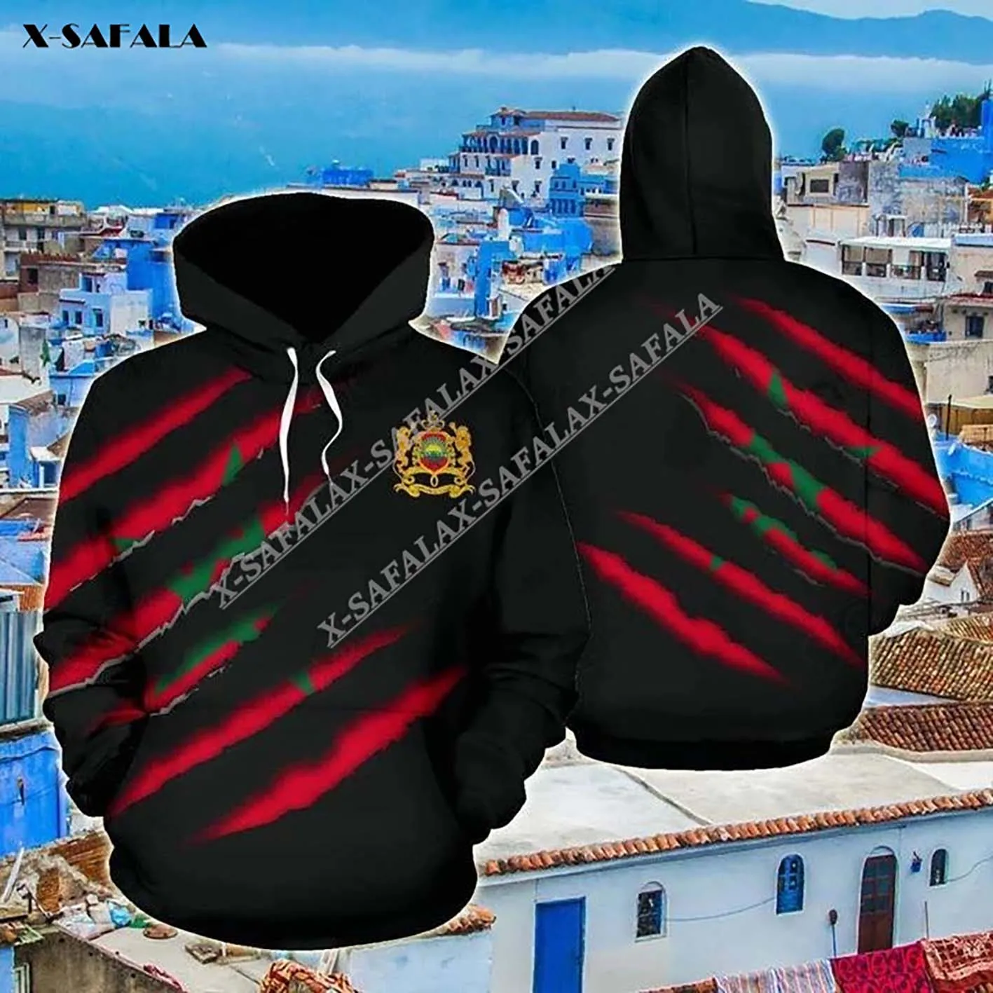 Morocco Coat Of Arms Country Flag Custom Name 3D Print Soft Comfortable Zip Hoodies Men Pullover Tracksuit Outwear Casual Tops
Morocco Coat Of Arms Country Flag Custom Name 3D Print Soft Comfortable Zip Hoodies Men Pullover Tracksuit Outwear Casual Tops