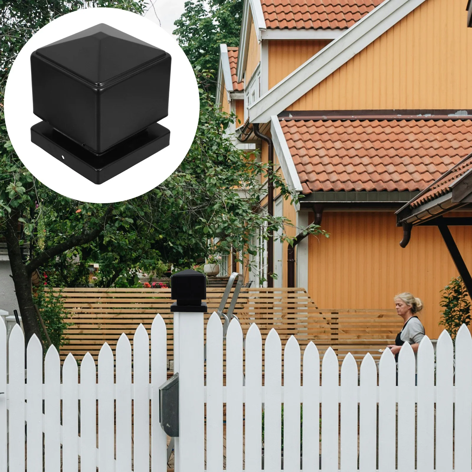 Galvanized Black Iron Fence Post Caps Decorative Protective Covers Garden Mailbox Vinyl Plastic Topper
Galvanized Black Iron Fence Post Caps Decorative Protective Covers Garden Mailbox Vinyl Plastic Topper