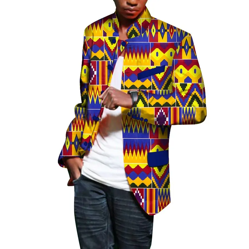 Bintarealwax African Jacket For Men African Long Sleeve Top African Clothing Dashiki African Print Blazer Men Outfits WYn476
Bintarealwax African Jacket For Men African Long Sleeve Top African Clothing Dashiki African Print Blazer Men Outfits WYn476