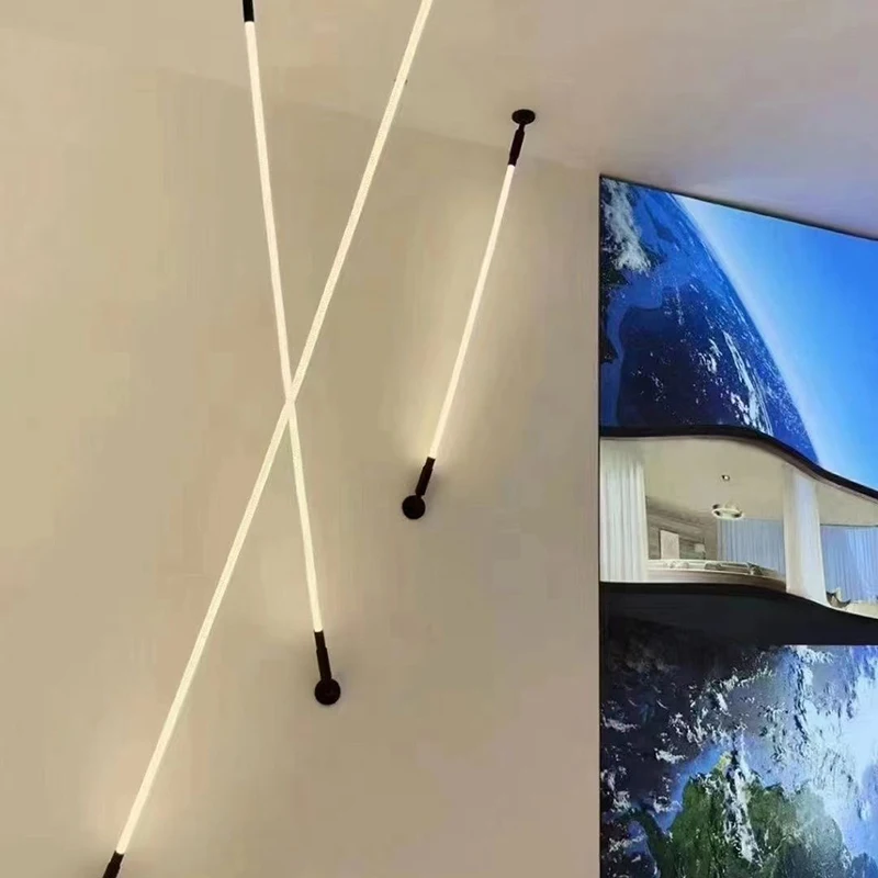 Modern Long Skyline Light 360 Degree Lighting Bedroom Bedside Wall Lamps for Living Room Aisle Entrance Soft Silicone Lampshade
Modern Long Skyline Light 360 Degree Lighting Bedroom Bedside Wall Lamps for Living Room Aisle Entrance Soft Silicone Lampshade