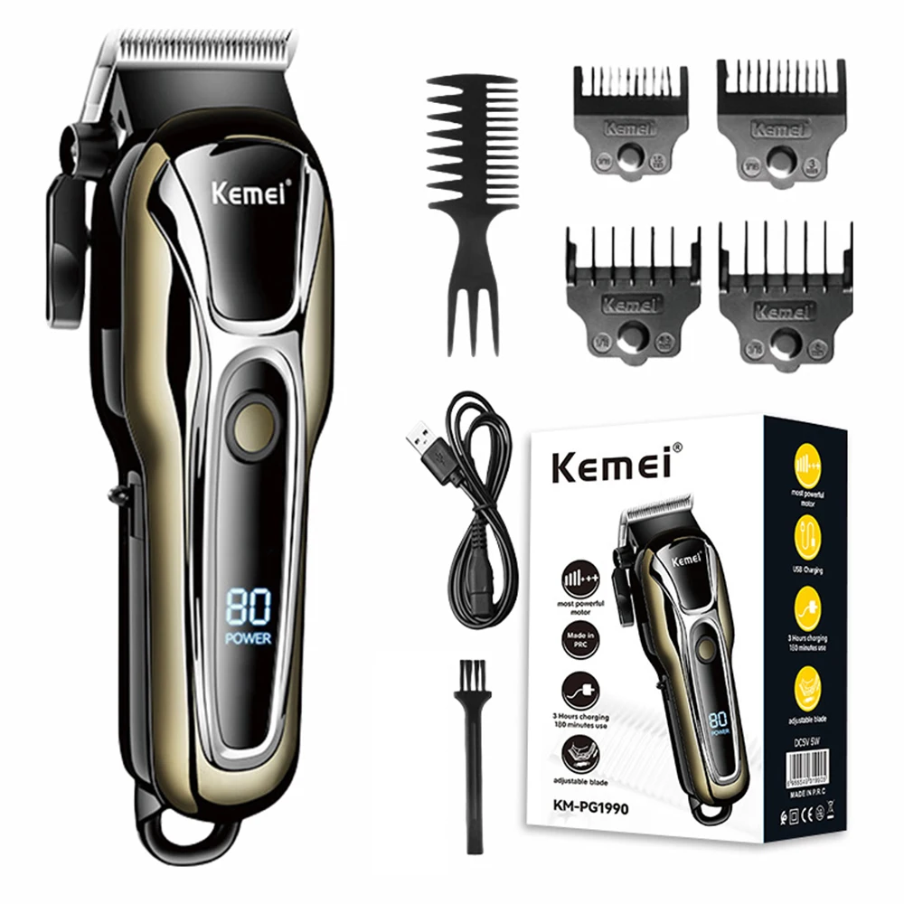 Kemei KM-1990 Машинка для стрижки волос Профессиональная машинка для стрижки волос Мужская машинка для стрижки волос Электрический триммер Машинка для стрижки волос с ЖК-дисплеем Всемогущий набор
Kemei KM-1990 Машинка для стрижки волос Профессиональная машинка для стрижки волос Мужская машинка для стрижки волос Электрический триммер Машинка для стрижки волос с ЖК-дисплеем Всемогущий набор