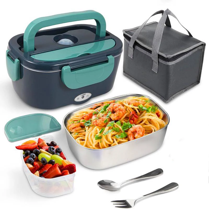 Dual Use 1.5l Electric Lunch Box 70w Speed Heating Home Car Electric Heating Lunch Box Leakproof Portable Food Warmer Handbag
Dual Use 1.5l Electric Lunch Box 70w Speed Heating Home Car Electric Heating Lunch Box Leakproof Portable Food Warmer Handbag