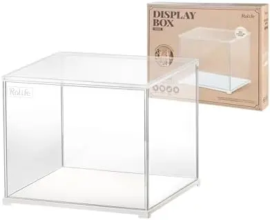 Rolife Acrylic Display Case for Miniature Houses - Dustproof & Stackable Storage Box 10.6x8.6x8.5"
Rolife Acrylic Display Case for Miniature Houses - Dustproof & Stackable Storage Box 10.6x8.6x8.5"