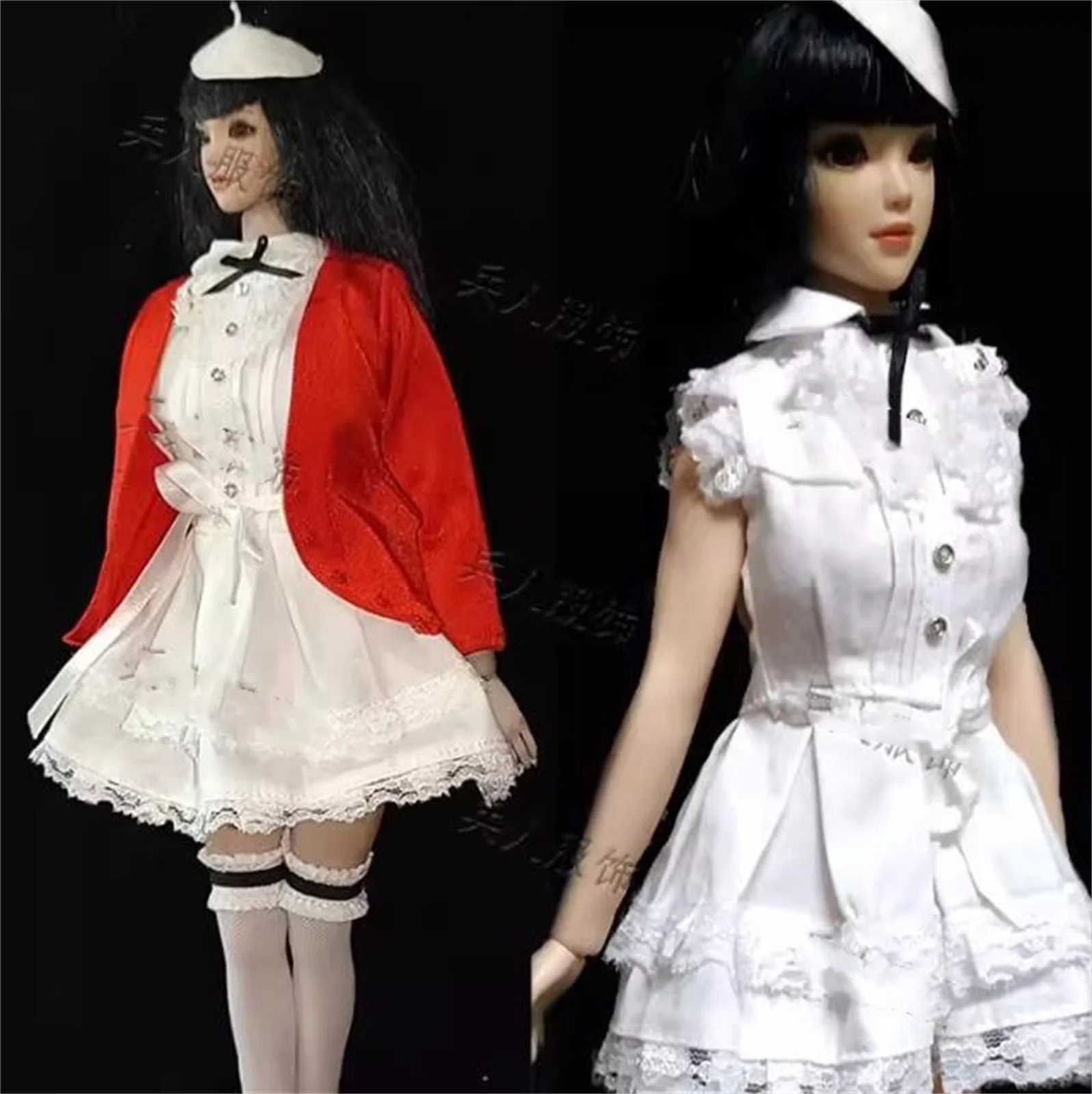 1/6 Suit white dress socks red outfit Female clothes Anime Model For For12 Inch Action Figure
1/6 Suit white dress socks red outfit Female clothes Anime Model For For12 Inch Action Figure