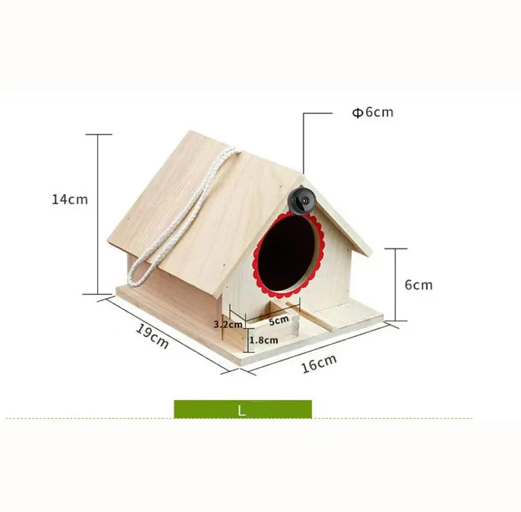 Factory custom APP remote control outdoor smart camer with night vision bird house OEM
Factory custom APP remote control outdoor smart camer with night vision bird house OEM