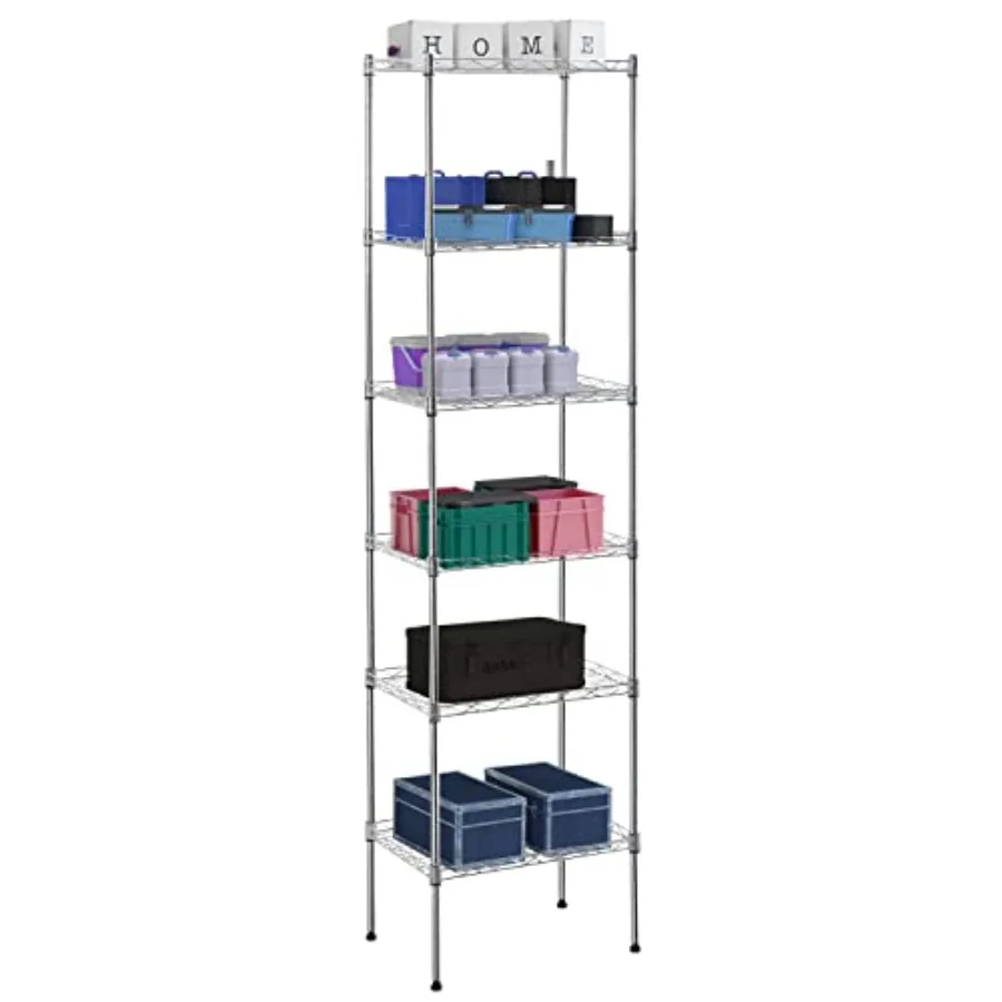 Adjustable NSF-Certified Metal Shelf Wire Shelving Unit Storage for Small Places Restaurant Garage Pantry Kitchen Garage Rack
Adjustable NSF-Certified Metal Shelf Wire Shelving Unit Storage for Small Places Restaurant Garage Pantry Kitchen Garage Rack