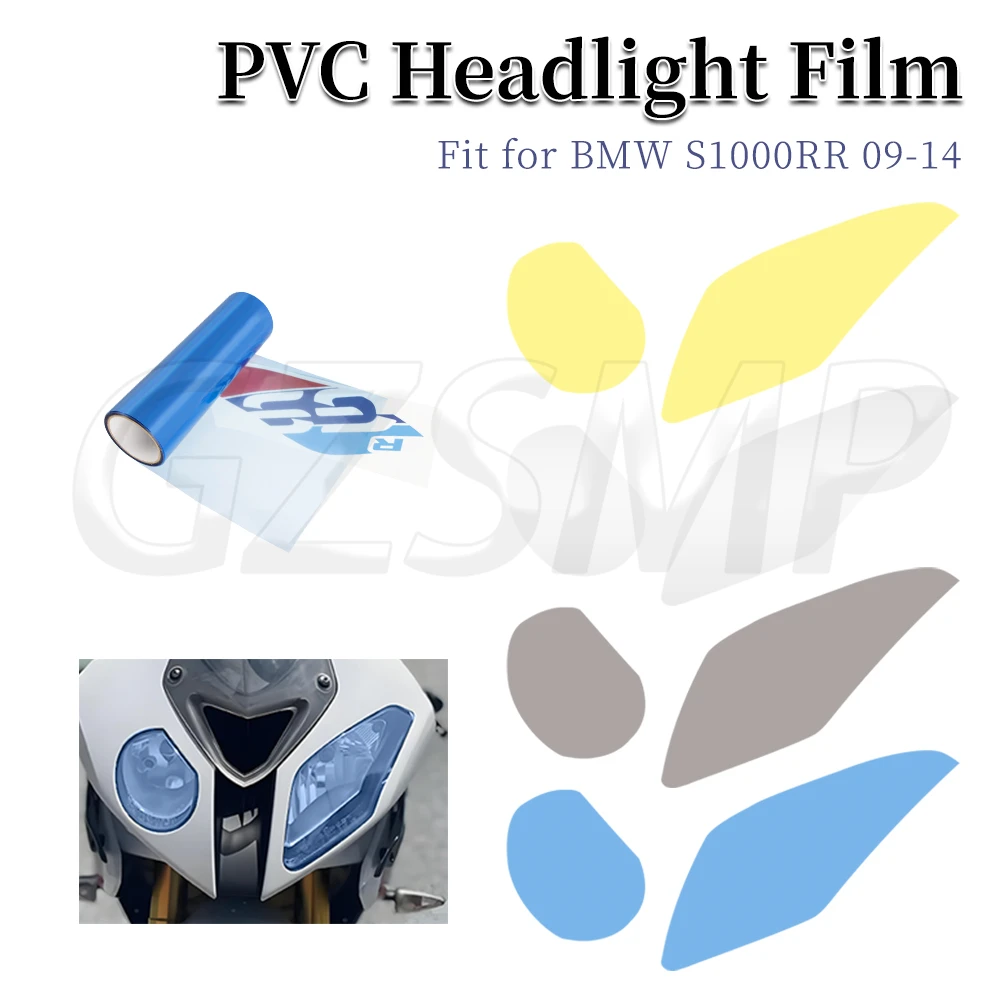 Motorcycle Front Headlight Sticker Transparent Protection Film Decal Fit For S1000RR 2009-2014 HP4 12-14
Motorcycle Front Headlight Sticker Transparent Protection Film Decal Fit For S1000RR 2009-2014 HP4 12-14