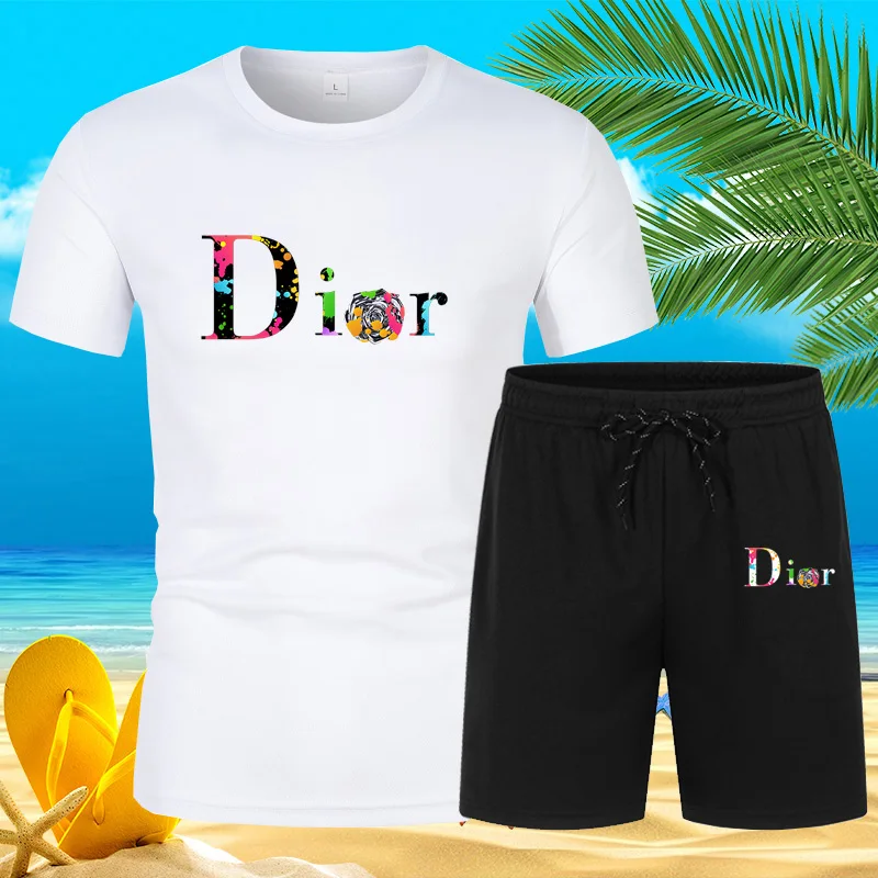 2024 New Summer Men's Set Hot plus-size Casual Fashion Sportswear Beach set Printed Men's Short-sleeved T-shirt Suit
2024 New Summer Men's Set Hot plus-size Casual Fashion Sportswear Beach set Printed Men's Short-sleeved T-shirt Suit