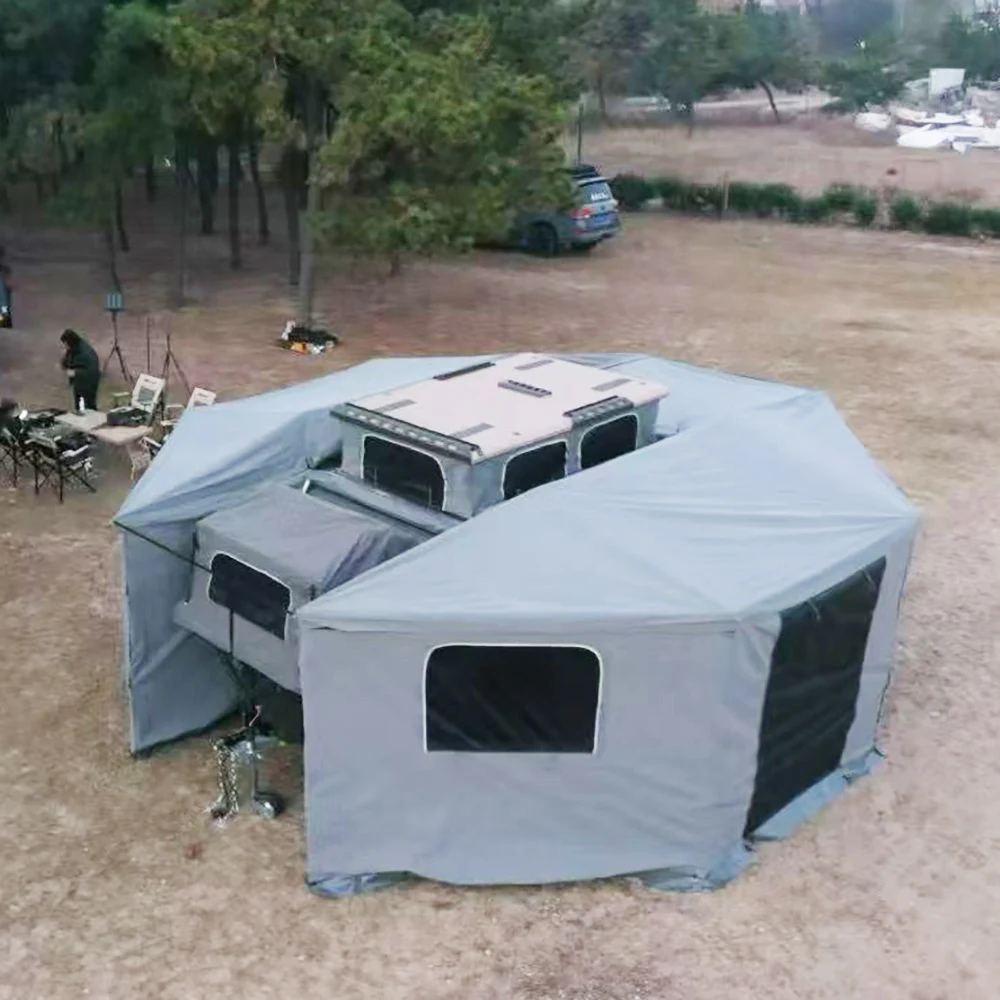 All Side Ventilation High Quality Fabric Custom RV Awning Canopy Outdoor Camping Shelter for Australia
All Side Ventilation High Quality Fabric Custom RV Awning Canopy Outdoor Camping Shelter for Australia