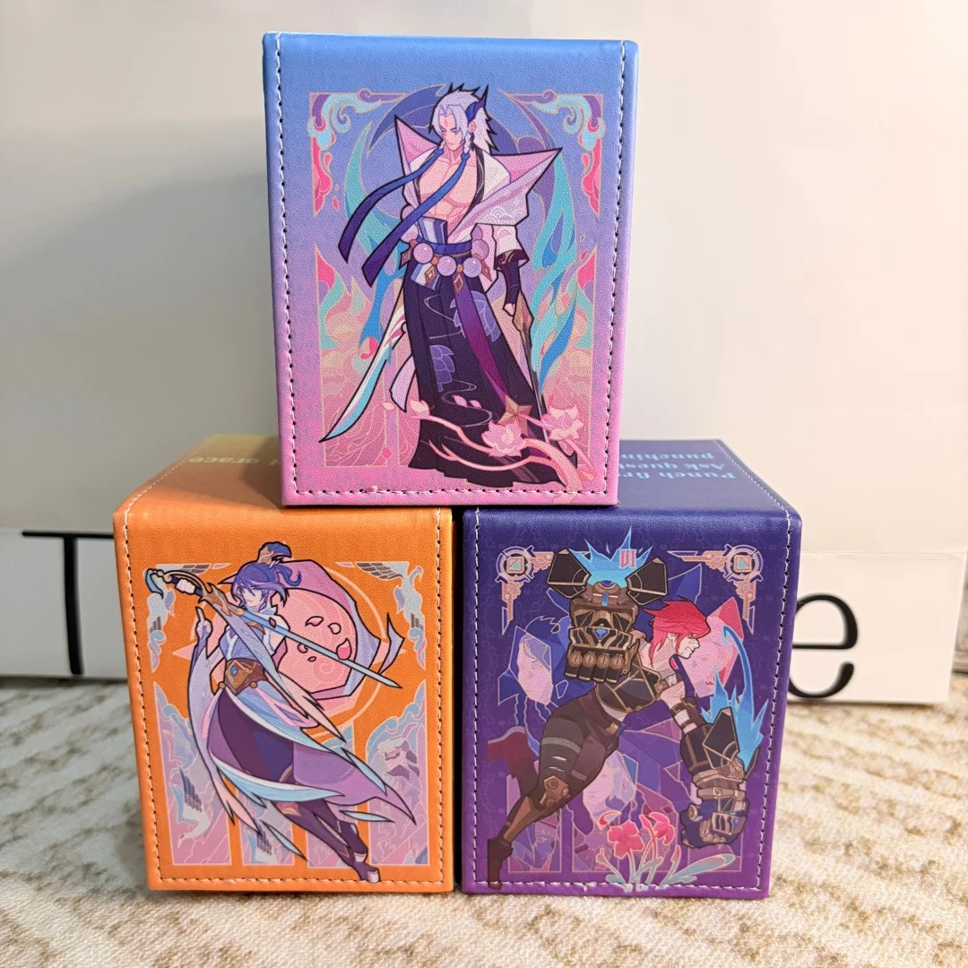 Suitable for TCG Riftbound Piltover Enforcer Vi Leather Magnetic Window Card Box OPCG PTCG UA Game Collection Card Storage Box
Suitable for TCG Riftbound Piltover Enforcer Vi Leather Magnetic Window Card Box OPCG PTCG UA Game Collection Card Storage Box