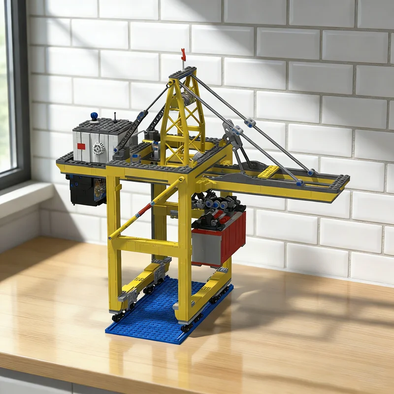 1460pcs MOC Container Crane J City Trains Model Building Christmas Gifts Blocks Construction Toys Assemble DIY Creative Idea
1460pcs MOC Container Crane J City Trains Model Building Christmas Gifts Blocks Construction Toys Assemble DIY Creative Idea