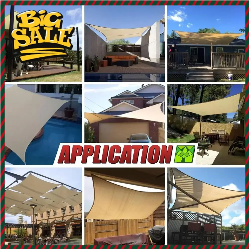 BestsellerHeavy-Duty 10x20 Beige Sun Shade Sail - UV Block 50+ Mesh Fabric, 190 GSM, 3-Year Durability, Custom Sizes Available
BestsellerHeavy-Duty 10x20 Beige Sun Shade Sail - UV Block 50+ Mesh Fabric, 190 GSM, 3-Year Durability, Custom Sizes Available