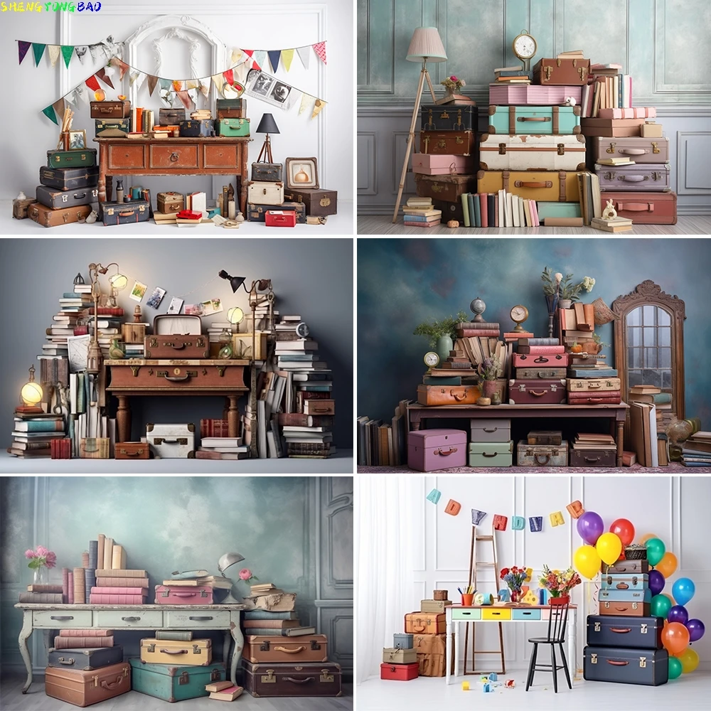 Back To School Photography Backdrop Desk Book Students Graduation Party Decor Banner Photocall Background for Photo Studio
Back To School Photography Backdrop Desk Book Students Graduation Party Decor Banner Photocall Background for Photo Studio