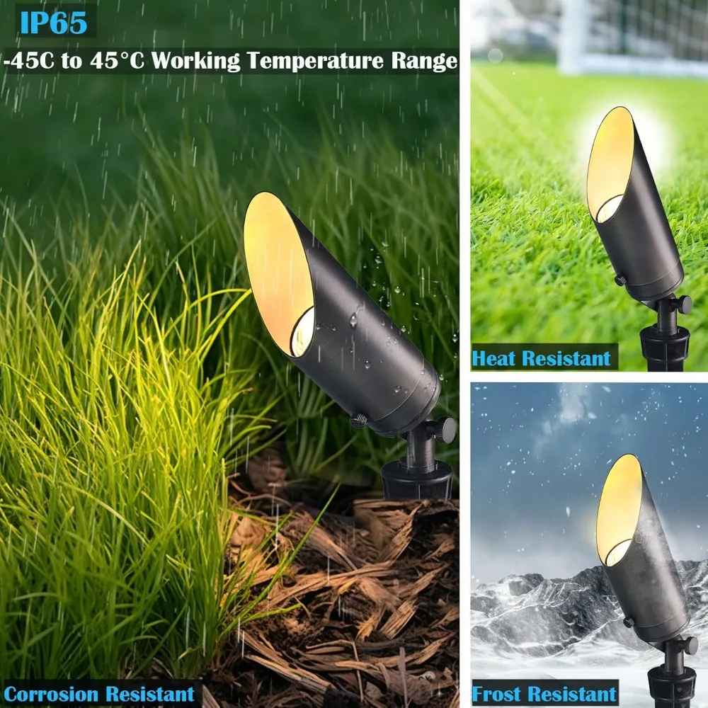 Низковольтные RGB LED ландшафтные светильники IP65, водонепроницаемые, для наружного использования, с изменением цвета, для сада, двора, патио, газона
Низковольтные RGB LED ландшафтные светильники IP65, водонепроницаемые, для наружного использования, с изменением цвета, для сада, двора, патио, газона