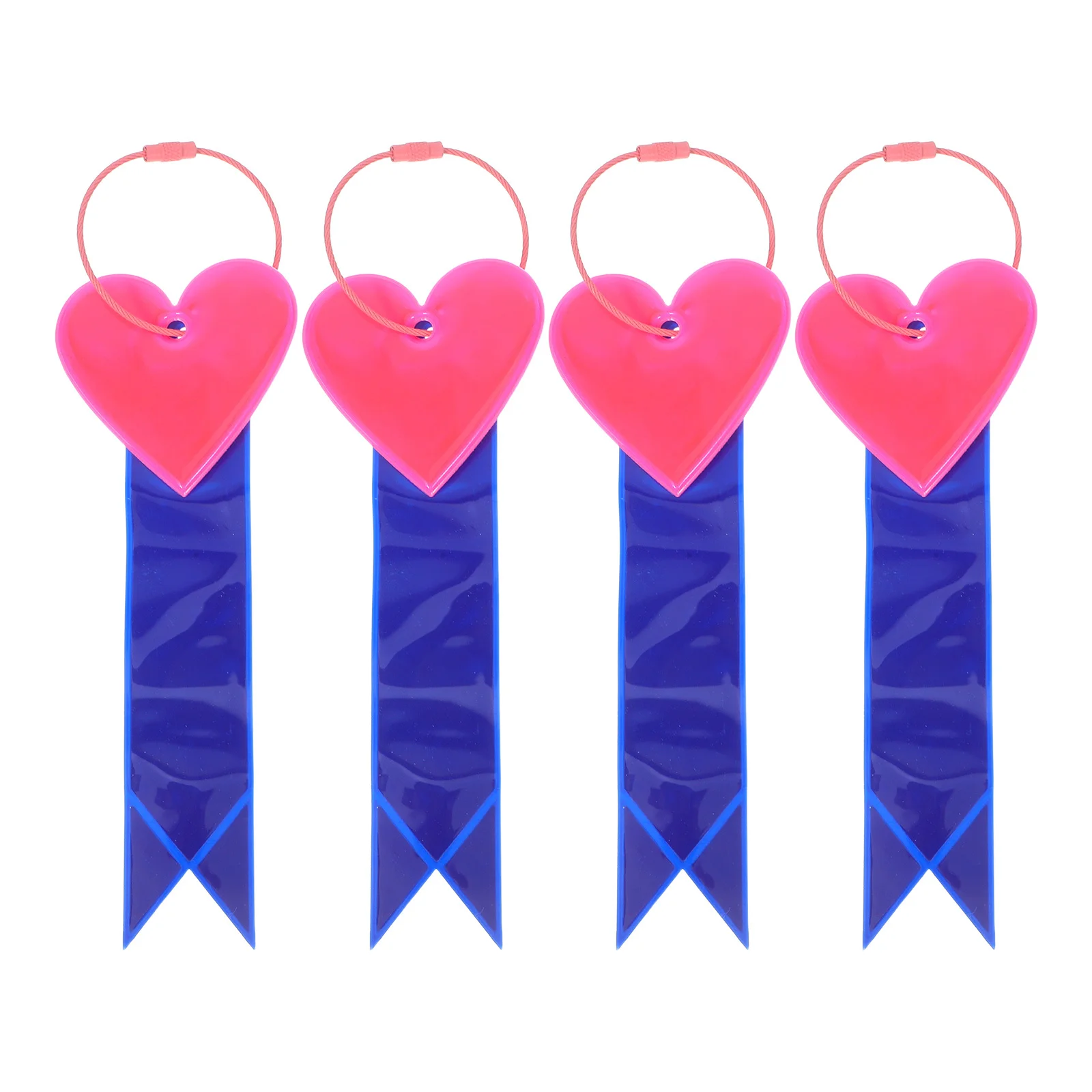 4Pcs Safety Reflector Pendant High Brightness Reflective Strips Cycling Night Riding Backpack Reflective Keychain Bike
4Pcs Safety Reflector Pendant High Brightness Reflective Strips Cycling Night Riding Backpack Reflective Keychain Bike