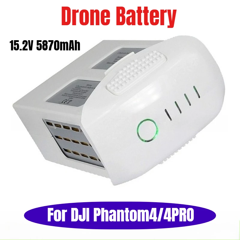 15,2 В 5870 мАч для аккумулятора дрона DJI Phantom4/4PRO
15,2 В 5870 мАч для аккумулятора дрона DJI Phantom4/4PRO
