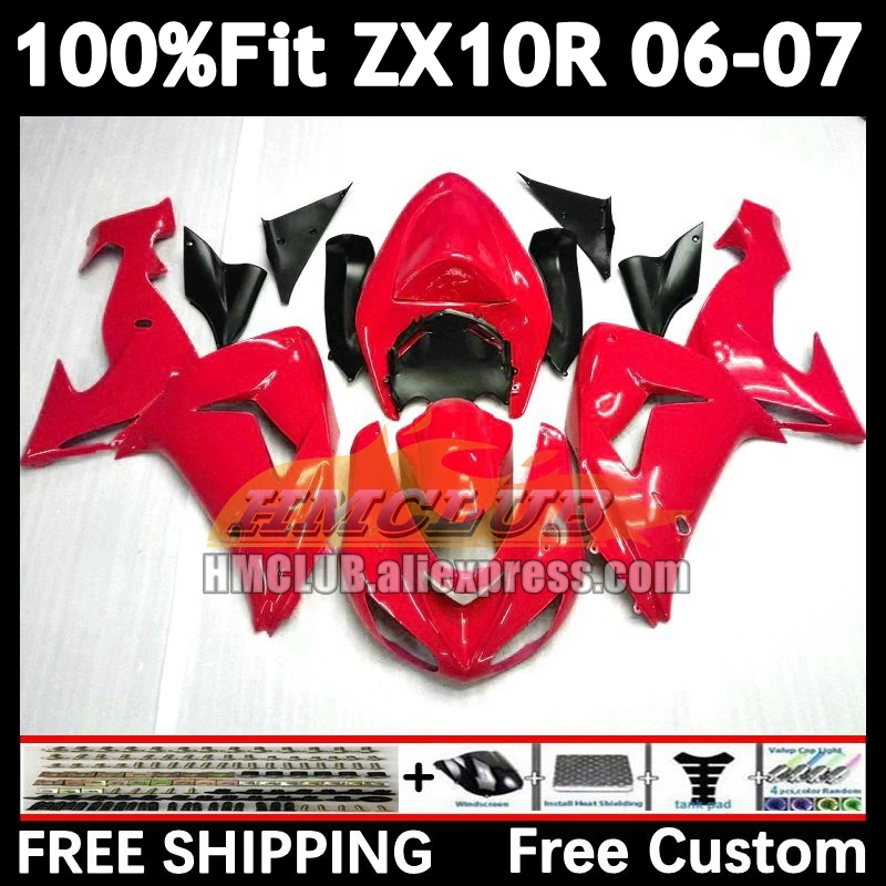 Injection Body For KAWASAKI NINJA ZX-10R ZX 1000 CC 10R 10 R 168No.119 ZX1000CC 1000CC ZX10R 06 07 2006 light red 2007 Fairing
Injection Body For KAWASAKI NINJA ZX-10R ZX 1000 CC 10R 10 R 168No.119 ZX1000CC 1000CC ZX10R 06 07 2006 light red 2007 Fairing