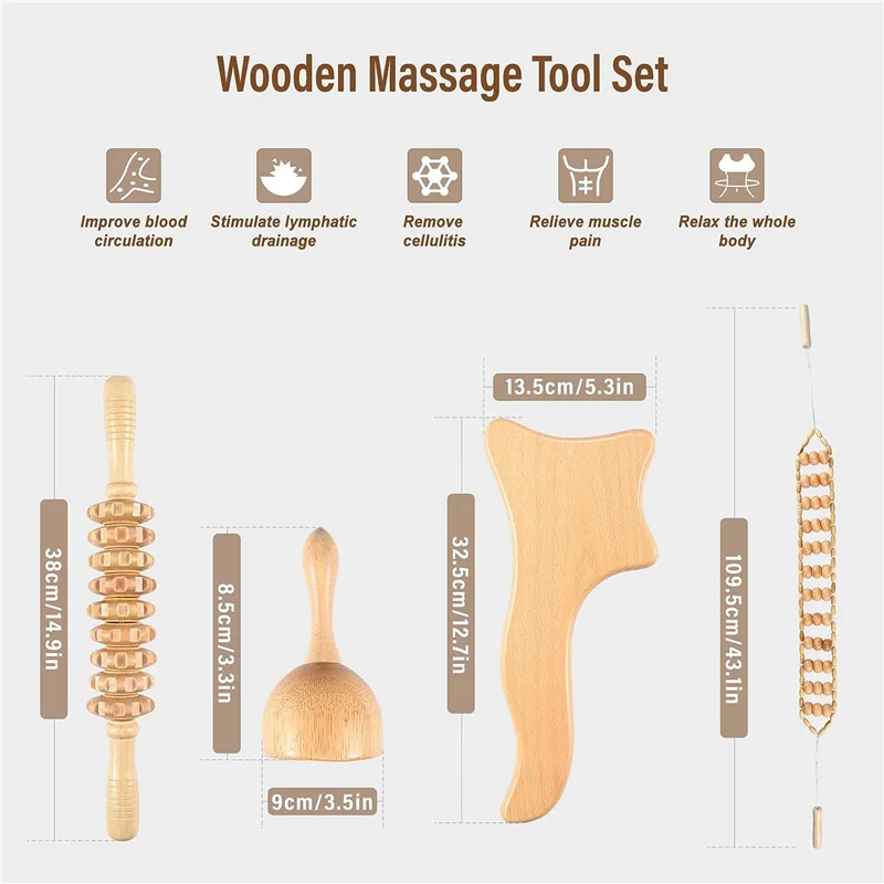 A14E Инструменты для дренажной терапии, лимфодренажный массажер, деревянный массажный ролик, Гуа Ша для тела, массажер для моделирования тела
A14E Инструменты для дренажной терапии, лимфодренажный массажер, деревянный массажный ролик, Гуа Ша для тела, массажер для моделирования тела
