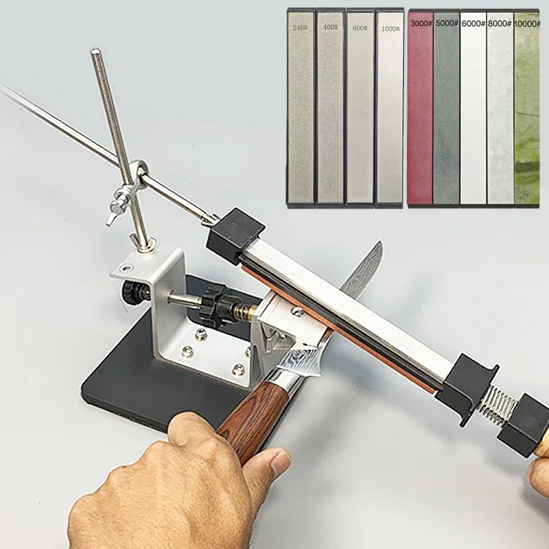 Fixed Angle Sharpening Professional Kitchen Sharpener Sharpening Stone Whetstone Updated Multifunction System Apex Edge Honing
Fixed Angle Sharpening Professional Kitchen Sharpener Sharpening Stone Whetstone Updated Multifunction System Apex Edge Honing