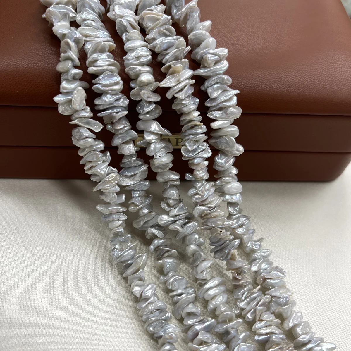 Natural Freshwater Baroque Pearl Beads Broken Silver Pearl Loose Spacer Beaded for Making DIY Jewerly Necklace Bracelet 11-13mm
Natural Freshwater Baroque Pearl Beads Broken Silver Pearl Loose Spacer Beaded for Making DIY Jewerly Necklace Bracelet 11-13mm