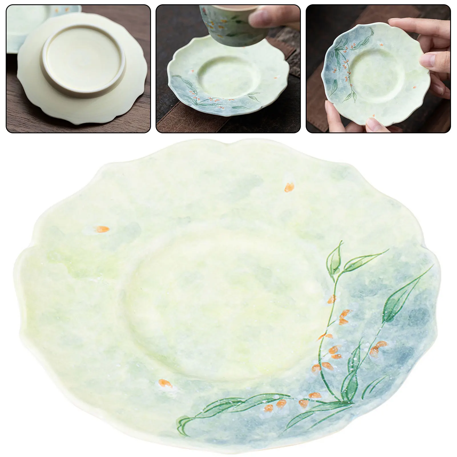 Porcelain Coaster For Tea Drinks Heat Resistant Cup Mats For Wooden Table
Porcelain Coaster For Tea Drinks Heat Resistant Cup Mats For Wooden Table