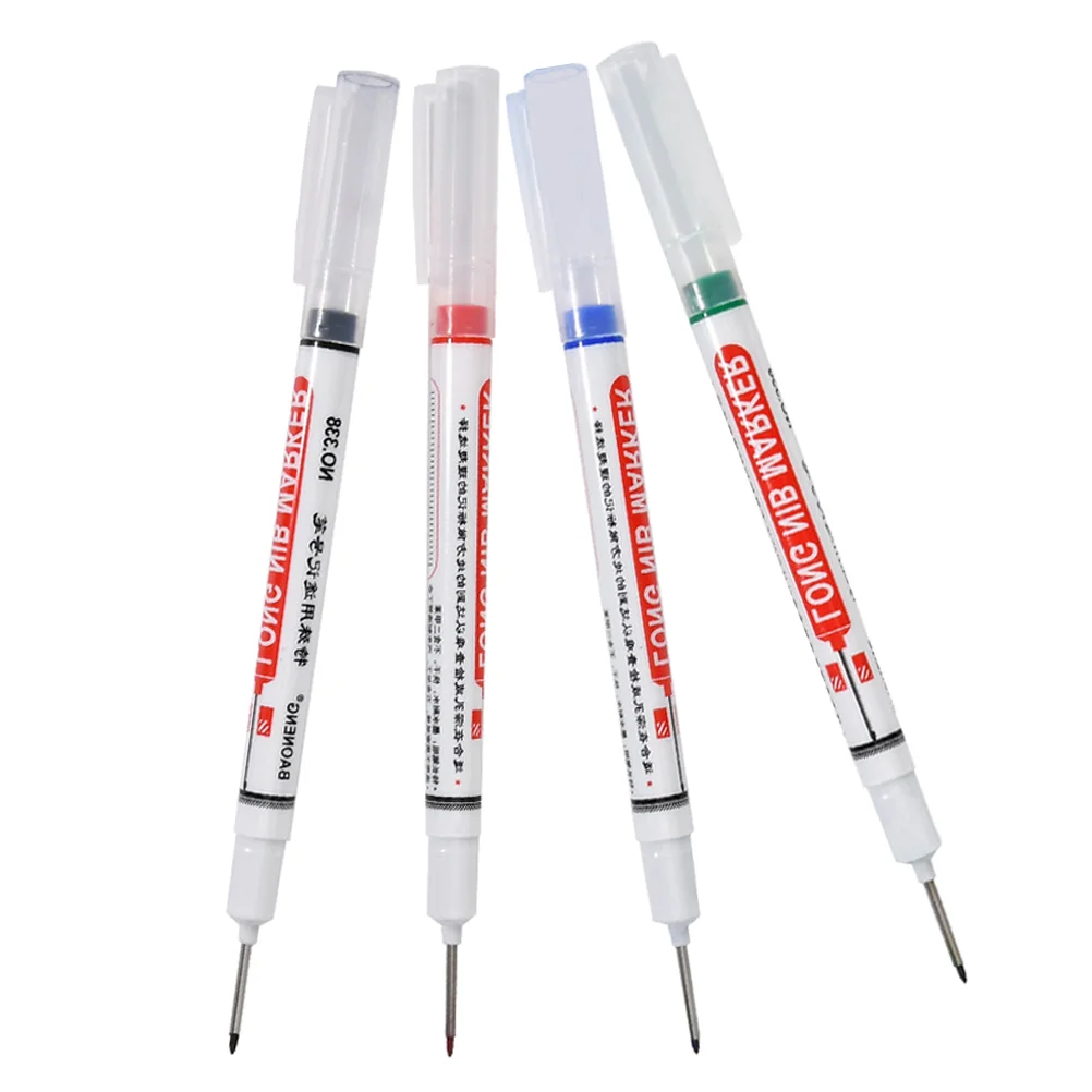 4 PCS Long Tip Marker Pen Deep Hole Carpenter Mechanical Pencil Paint Construction Markers Woodworking Roller Pens Marking
4 PCS Long Tip Marker Pen Deep Hole Carpenter Mechanical Pencil Paint Construction Markers Woodworking Roller Pens Marking