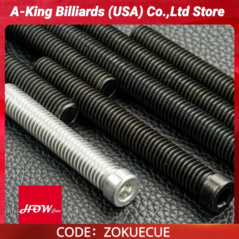 HOW Fury Billiard Pool Cue Weight Bolt with 7pcs 0.5/1.0/1.5/2.0/2.5/3.0/3.5oz Adjust Weight for Billiard cue Accessories
HOW Fury Billiard Pool Cue Weight Bolt with 7pcs 0.5/1.0/1.5/2.0/2.5/3.0/3.5oz Adjust Weight for Billiard cue Accessories
