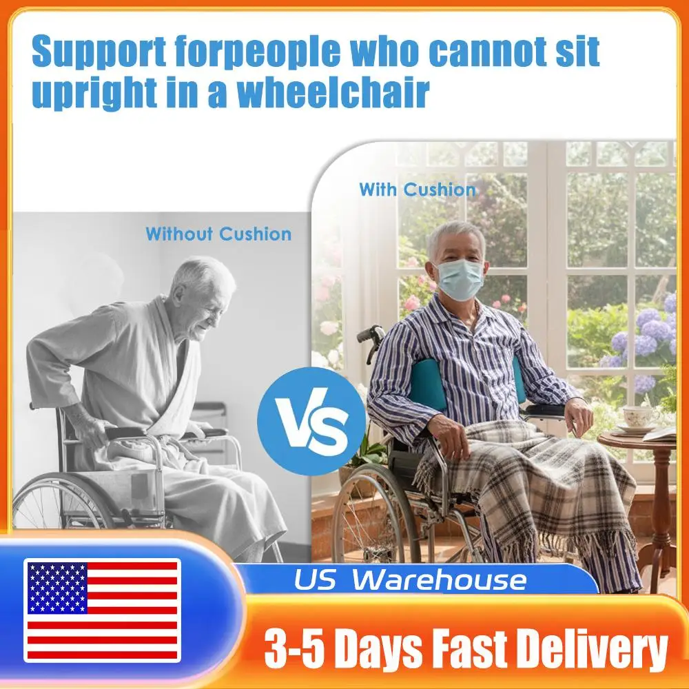 Wheelchair Lateral Support Cushion Detachable Anti Side Pillow Position Pad Adjustable Wheelchair Back Support Pad for Elderly
Wheelchair Lateral Support Cushion Detachable Anti Side Pillow Position Pad Adjustable Wheelchair Back Support Pad for Elderly