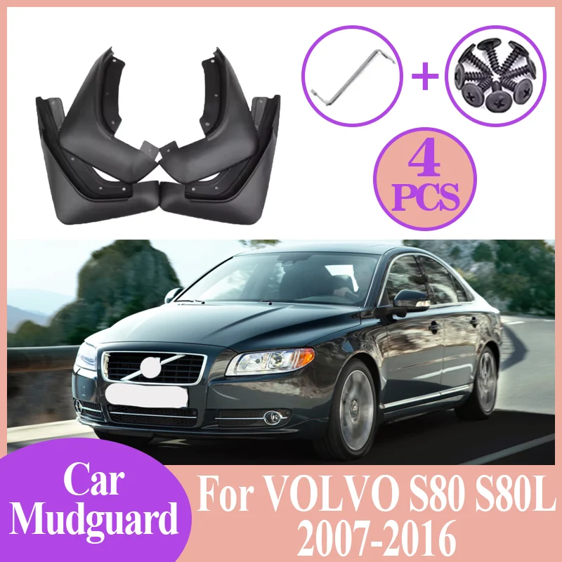Car Mudflaps Anti-splash 4PCS Front Rear Fender Wheel Cover Guard Mudguard Splash Guard Accessories For VOLVO S80 S80L 2007-2016
Car Mudflaps Anti-splash 4PCS Front Rear Fender Wheel Cover Guard Mudguard Splash Guard Accessories For VOLVO S80 S80L 2007-2016