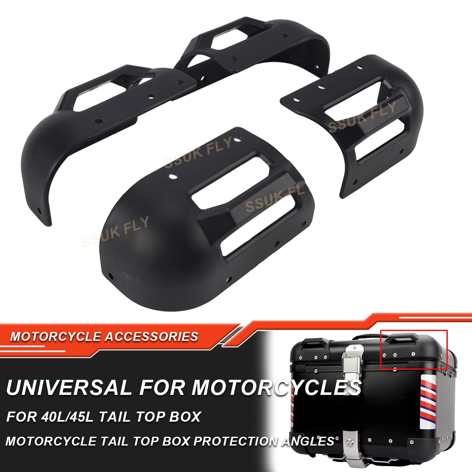 For 40L 45L Motorcycle Top Box Upper lower Round Protection Corner Rear Trunk Tool Case Tail Box Luggage Case Corner Accessories
For 40L 45L Motorcycle Top Box Upper lower Round Protection Corner Rear Trunk Tool Case Tail Box Luggage Case Corner Accessories