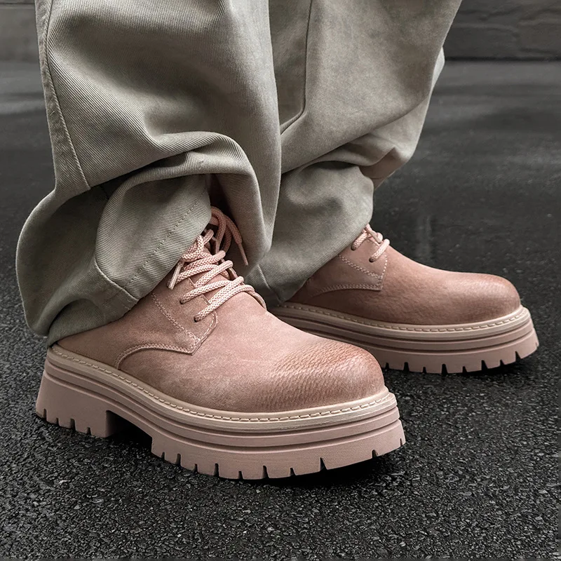 Мужские повседневные ботинки пустыни в английском стиле, туфли из коровьей замши, ковбойские ботинки на платформе, весенне-осенние красивые ботильоны
Мужские повседневные ботинки пустыни в английском стиле, туфли из коровьей замши, ковбойские ботинки на платформе, весенне-осенние красивые ботильоны