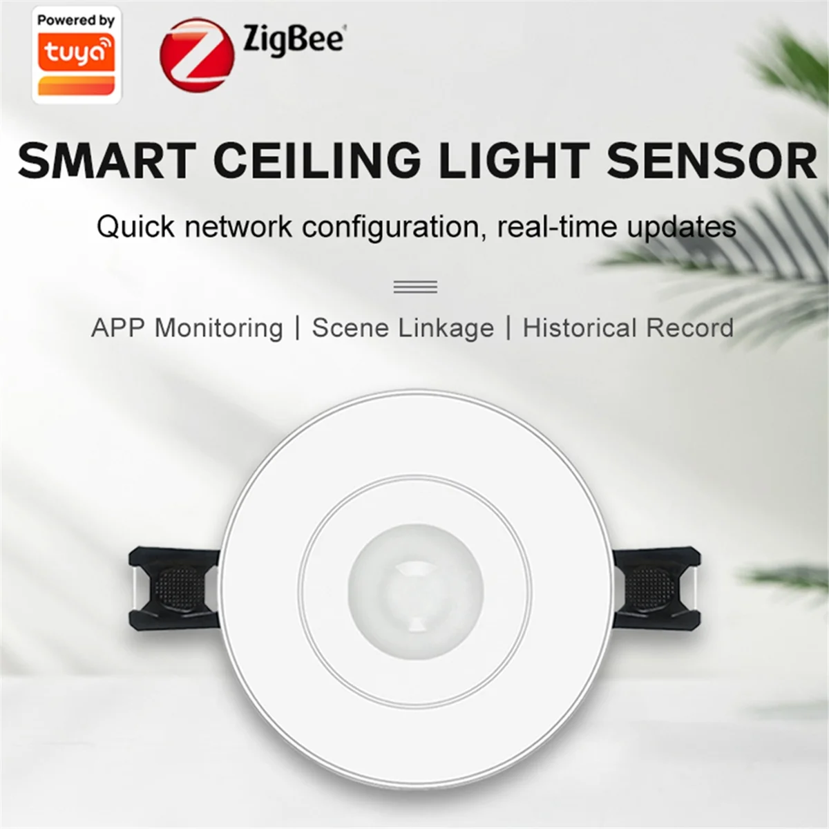 2025+Tuya Zigbee Intelligent Ceiling Light Dimmable Illumination Sensor Automation Smart Home Scene Linkage Switch Light
2025+Tuya Zigbee Intelligent Ceiling Light Dimmable Illumination Sensor Automation Smart Home Scene Linkage Switch Light