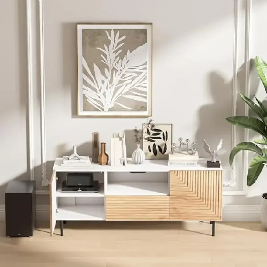 Console with Storage Doors for Living Room, Storage Cabinet with Drawer, Poplar Wood Print Carved and Geometric Design
Console with Storage Doors for Living Room, Storage Cabinet with Drawer, Poplar Wood Print Carved and Geometric Design