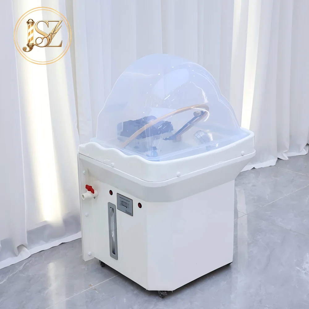 Custom-Made Head Circulation Steam Wash Basin Freestanding No Pipeline Salon Head Spa
Custom-Made Head Circulation Steam Wash Basin Freestanding No Pipeline Salon Head Spa
