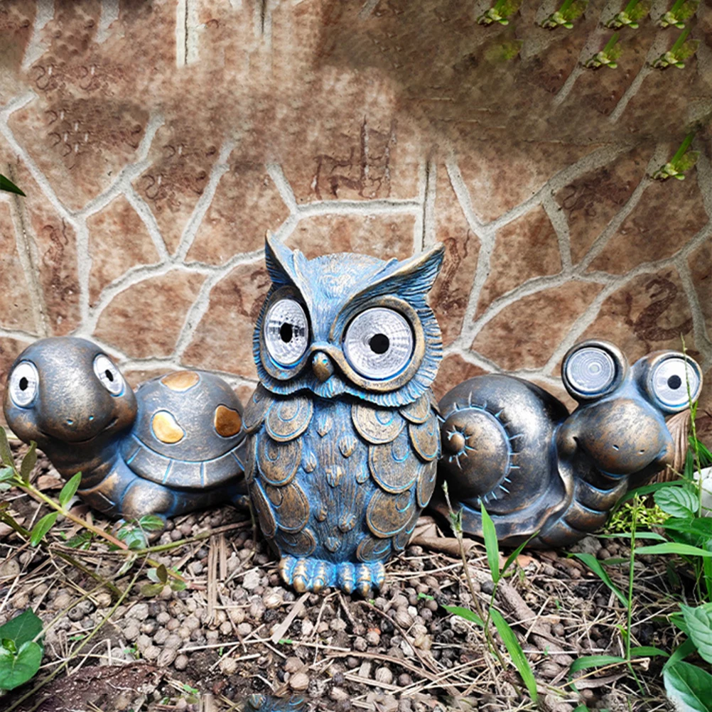 Solar Owl Lights Trustworthy Outdoor Decorate Creative Design Decorative Lamp Powered Black
Solar Owl Lights Trustworthy Outdoor Decorate Creative Design Decorative Lamp Powered Black