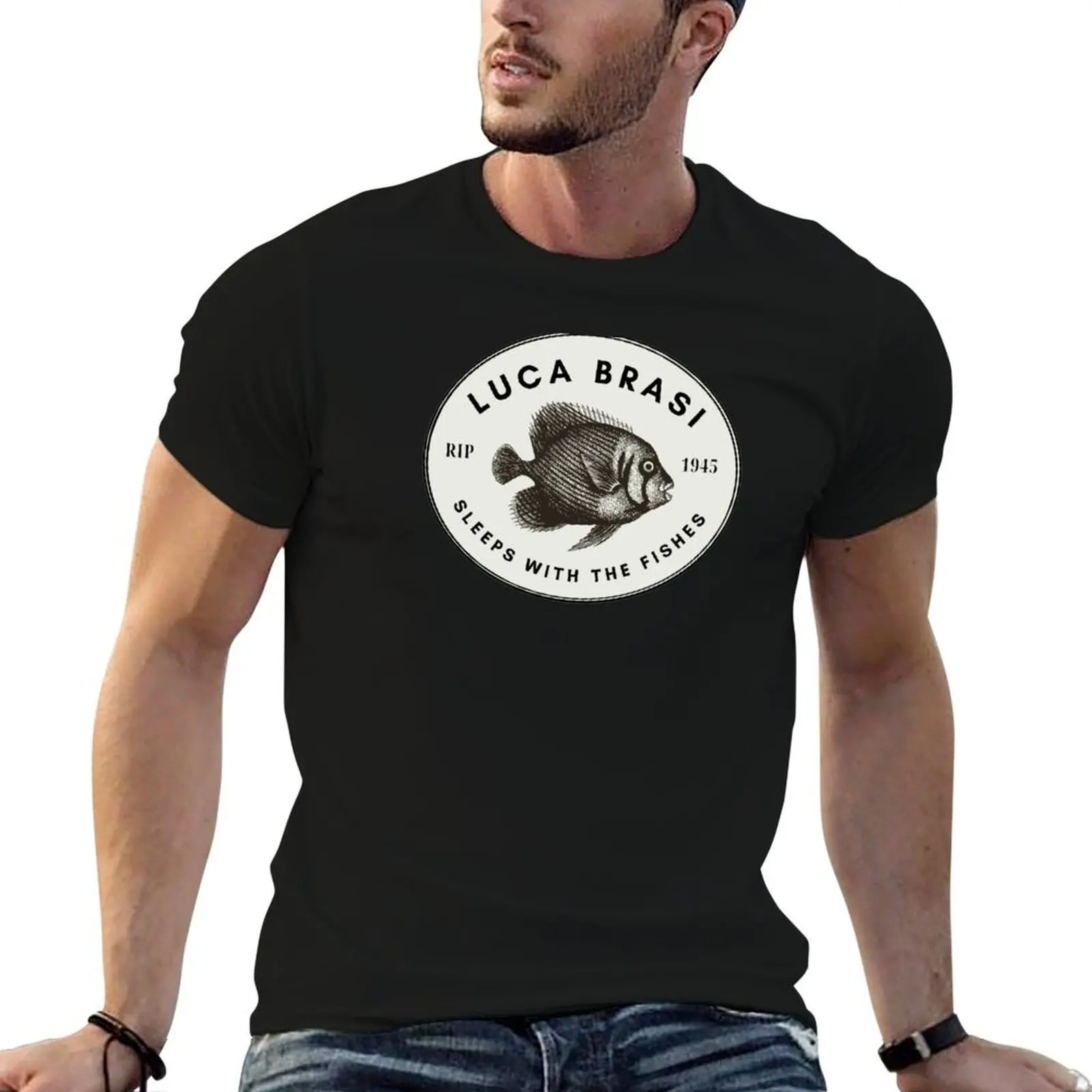 Godfather quote - luca brasi sleeps with the fishes T-Shirt man t shirt designer man t shirt cotton T-Shirt
Godfather quote - luca brasi sleeps with the fishes T-Shirt man t shirt designer man t shirt cotton T-Shirt