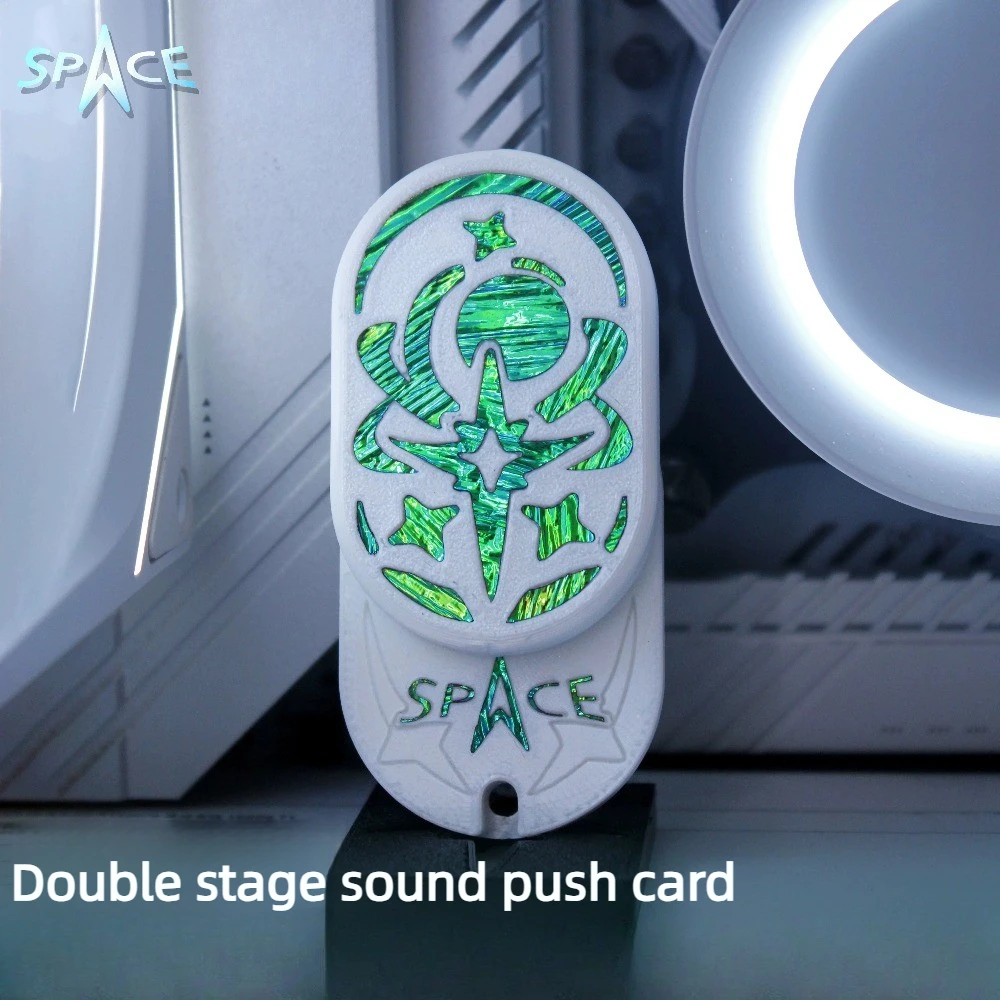 (Pre-sale) SPACE EDC Star Wish Series Double Tuning Fork PLA Fingertip Push Card Decompression Toy
(Pre-sale) SPACE EDC Star Wish Series Double Tuning Fork PLA Fingertip Push Card Decompression Toy